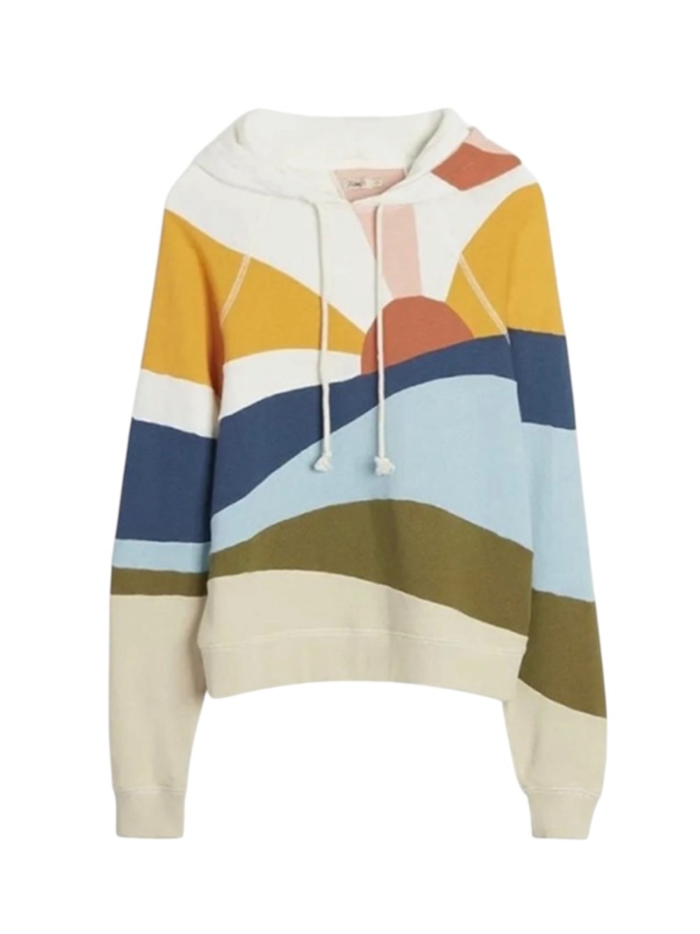 FAHERTY Soleil Hoodie Sweatshirt Size XS Sunset Coastal